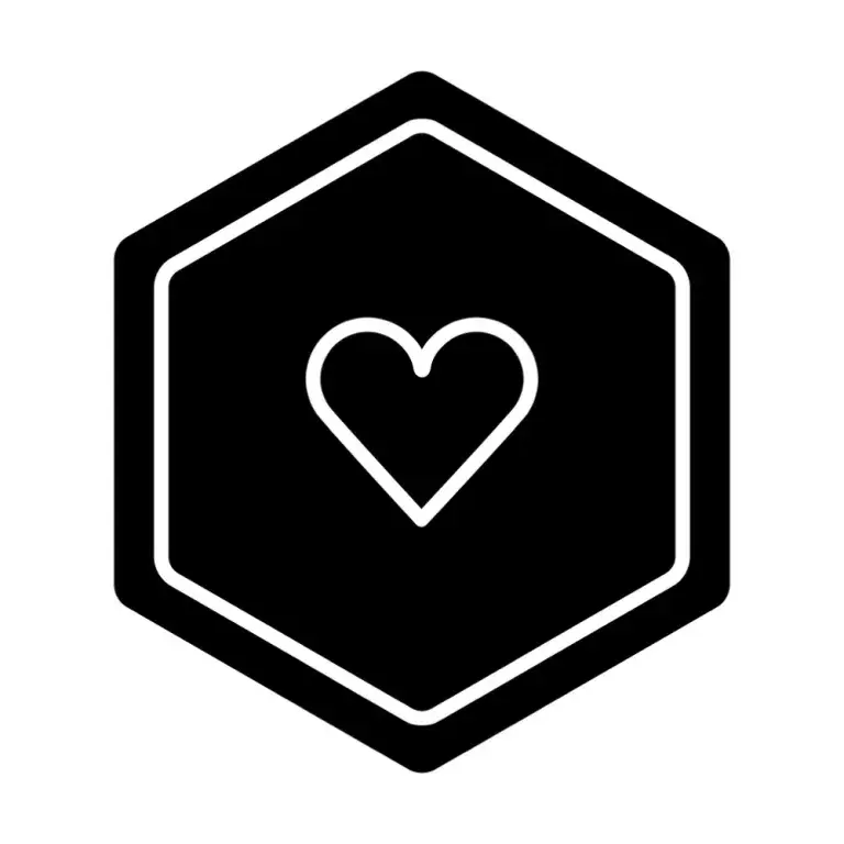 Füreinander Symbol Herz
